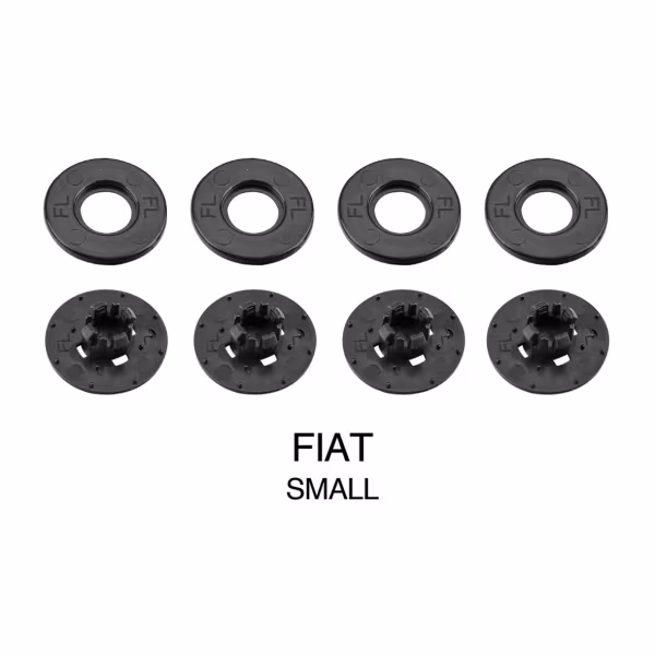 Lampa Set 4 clip fissaggio tappeti - Piccolo - Fiat