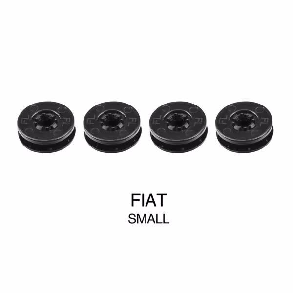 Lampa Set 4 clip fissaggio tappeti - Piccolo - Fiat