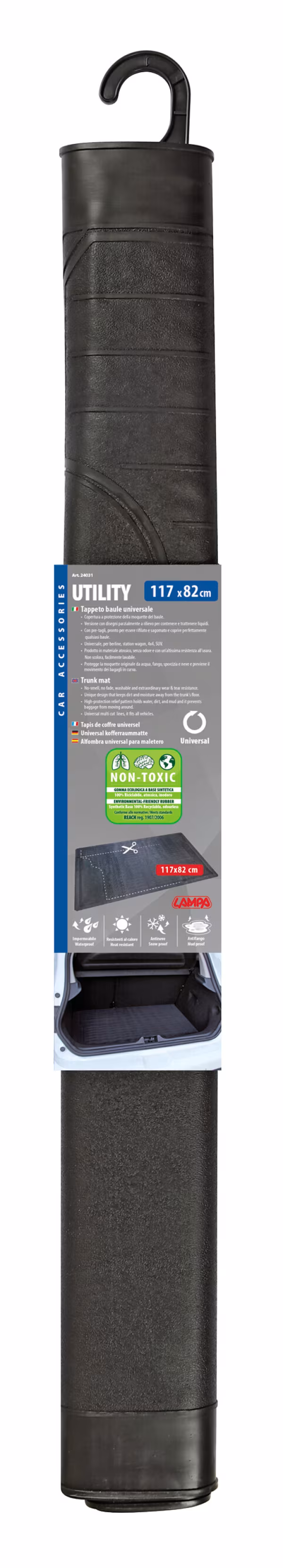 Lampa Utility, tappeto per baule - cm 117x82