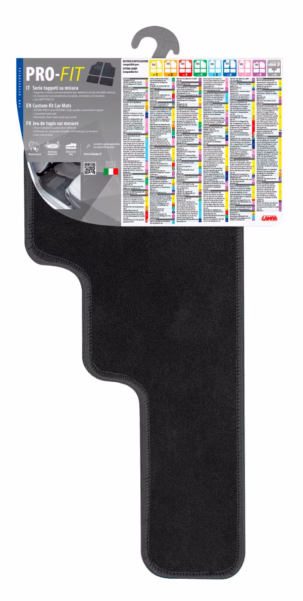 Lampa Pro-Fit, serie tappeti su misura