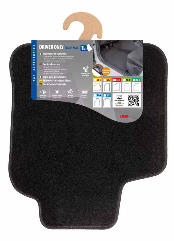 Lampa Driver Only, tappeto semi-custom fit - SC-1