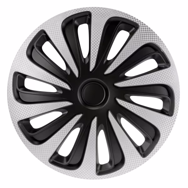 Pilot Kojin Carbon Silver-Black - Set 4 copricerchi - Ø