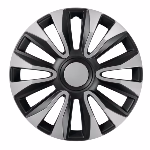 Pilot Avalone Silver & Black - Set 4 copricerchi - Ø