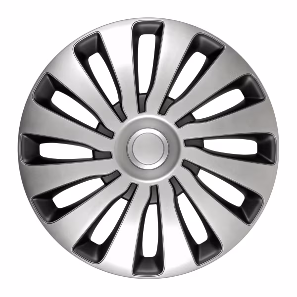 Pilot Sepang Silver & Black - Set 4 copricerchi - Ø