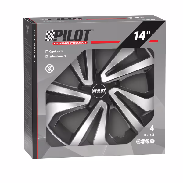Pilot Vortexx - Set 4 copricerchi