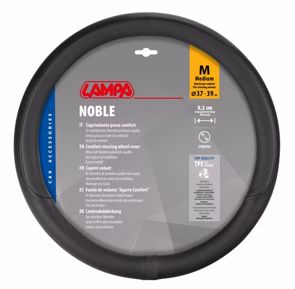 Lampa Noble, coprivolante in Skeentex - M - Ø 37/39 cm