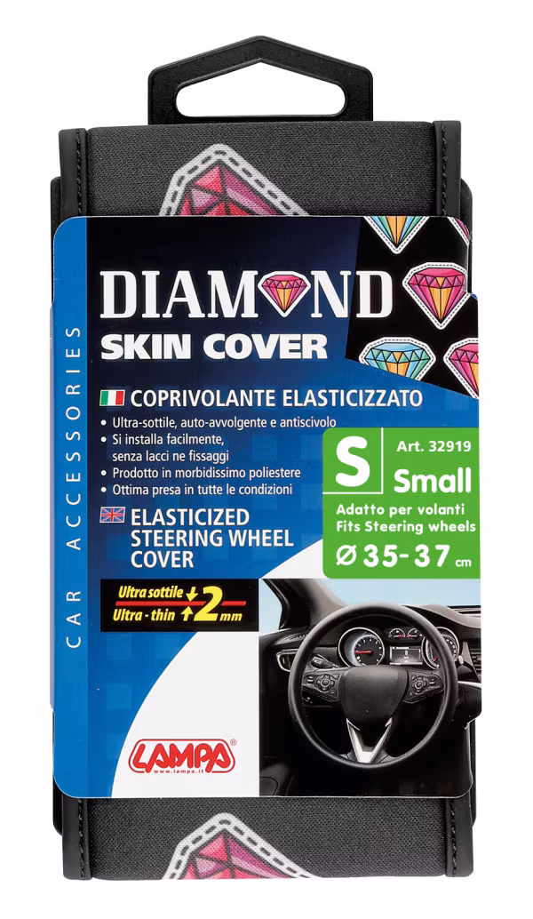 Lampa Skin-Cover, coprivolante elasticizzato in poliestere - Diamond