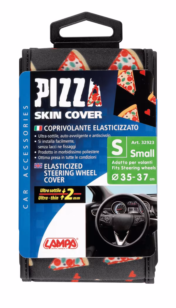 Lampa Skin-Cover, coprivolante elasticizzato in poliestere - Pizza