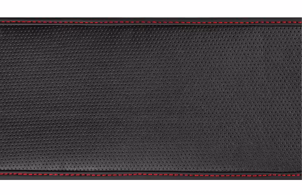 Lampa Skin-Cover, coprivolante elasticizzato in Skeentex - Nero/Rosso