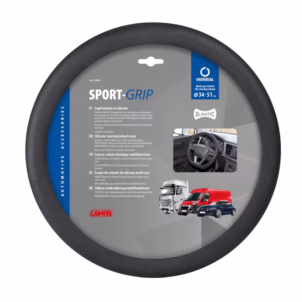 Lampa Sport-Grip, coprivolante elasticizzato in silicone - Ø 34/51 cm