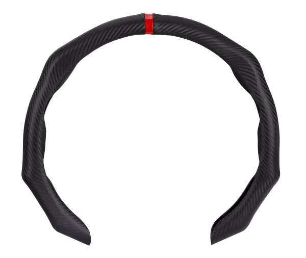 Pilot Over-Grip, coprivolante sportivo in PVC, universale - Carbon-Look