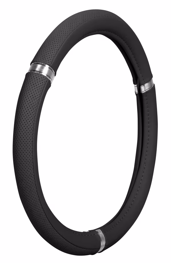 Lampa Cromox, coprivolante in Skeentex - S - Ø 35/37 cm - Nero