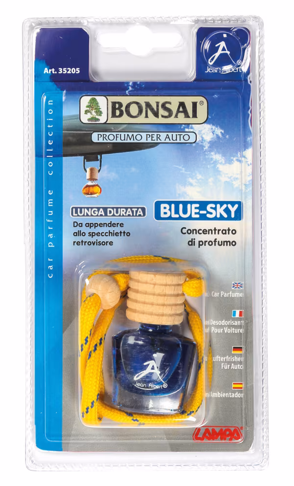 Lampa Bonsai, deodorante - Blue-Sky