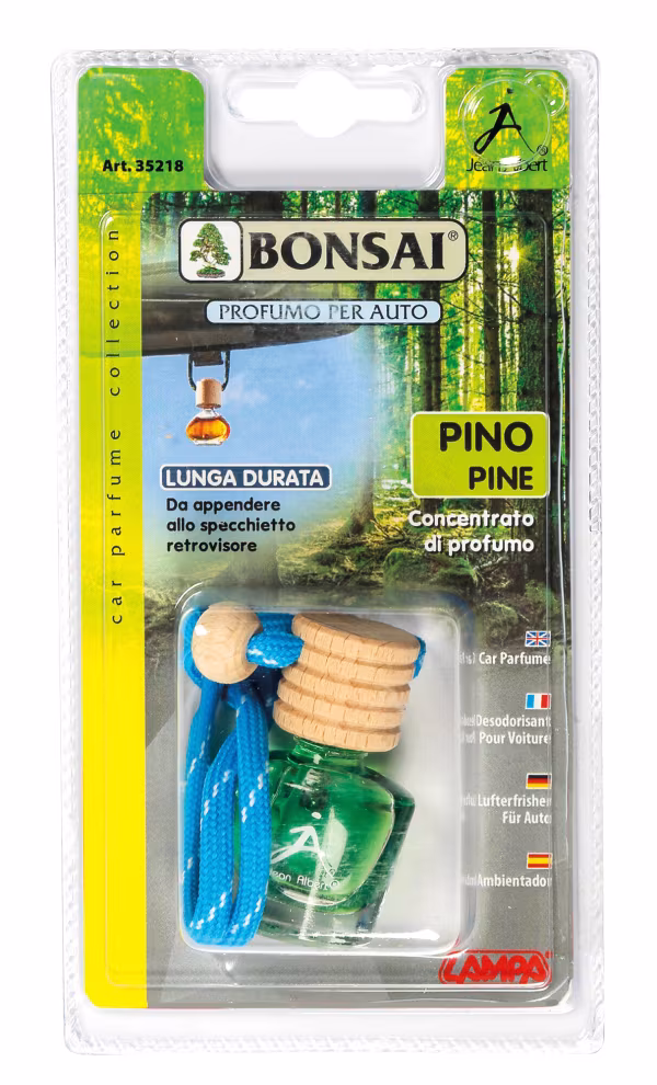 Lampa Bonsai, deodorante - Pino