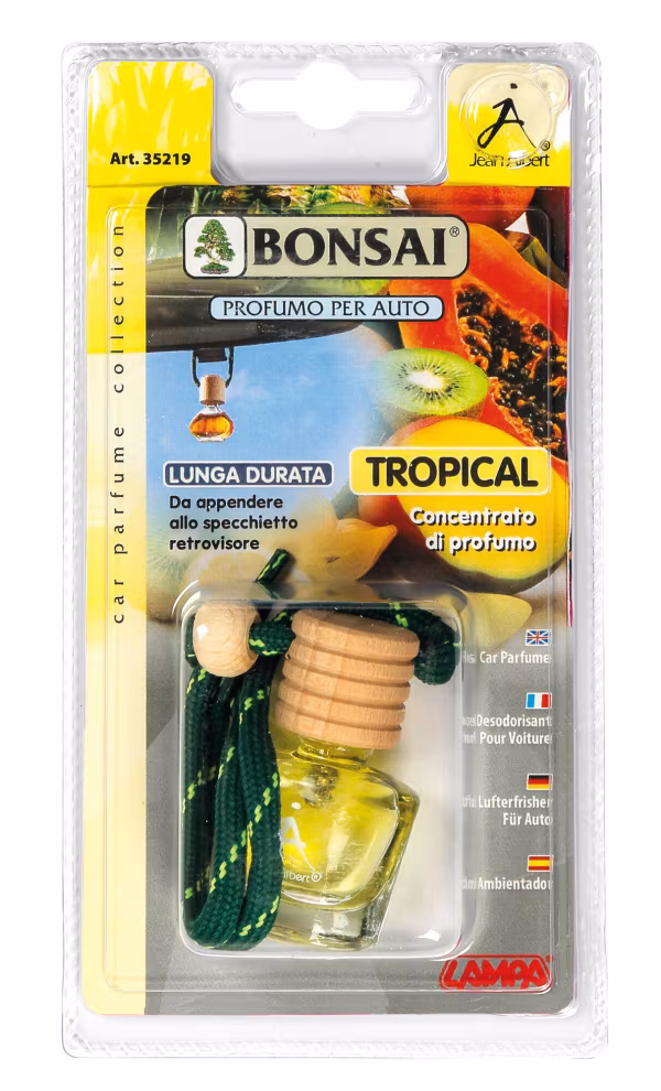Lampa Bonsai, deodorante - Tropical