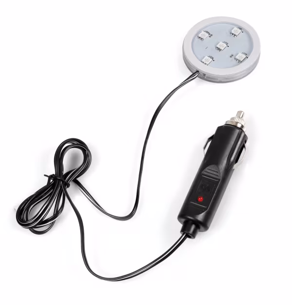 Lampa Trucky Led, base luminosa a led, 12/24V - 1 colore (Rosso)