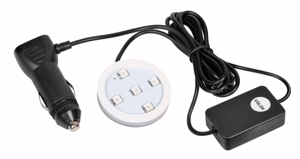 Lampa Trucky Led, base luminosa a led, 12/24V - 7 colori