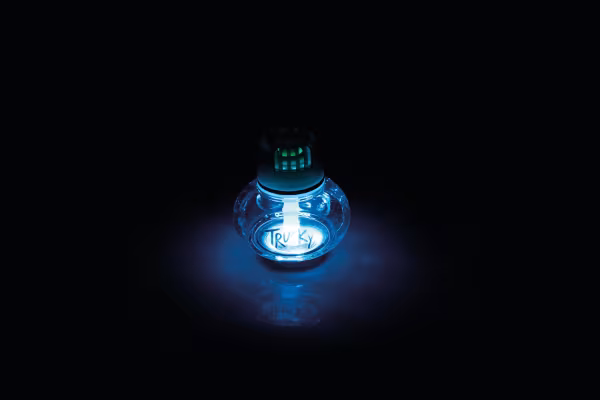 Lampa Trucky Led, base luminosa a led, 12/24V - 7 colori con dimmer