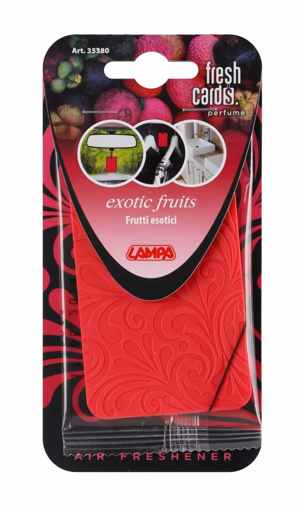 Lampa Fresh Cards, deodorante per ambiente - Exotic Fruits