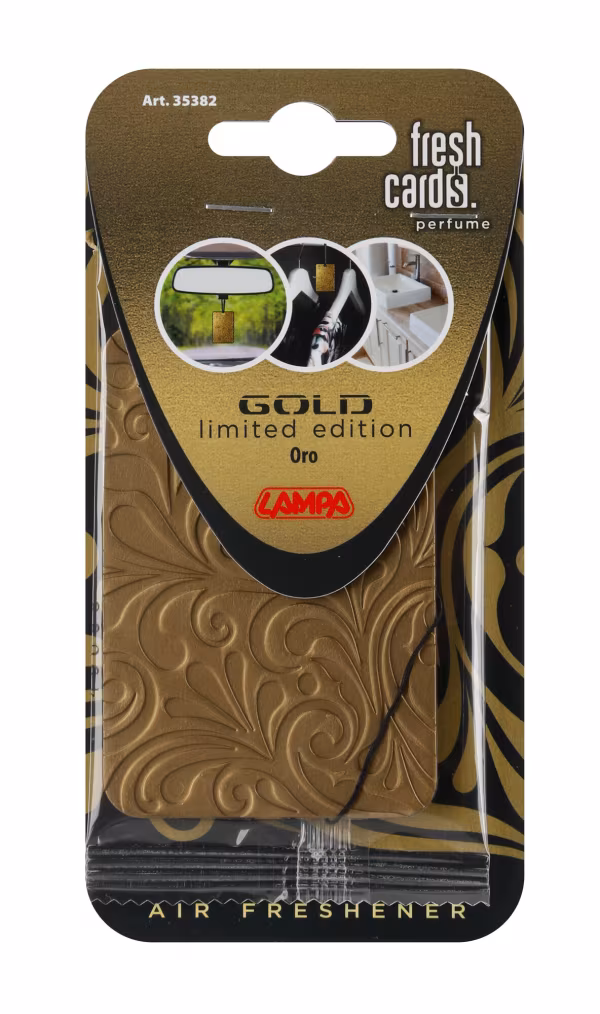 Lampa Fresh Cards, deodorante per ambiente - Gold