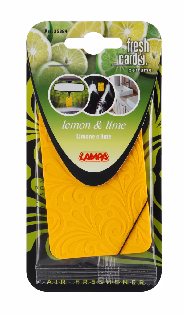 Lampa Fresh Cards, deodorante per ambiente - Lemon & Lime