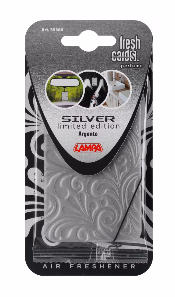 Lampa Fresh Cards, deodorante per ambiente - Silver