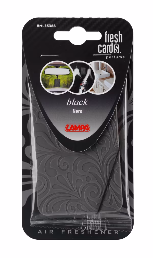 Lampa Fresh Cards, deodorante per ambiente - Black