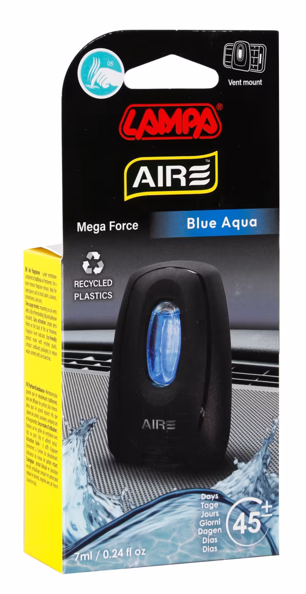 Lampa Aire Mega Force, profumatore per ambienti - 7 ml - Blue Aqua