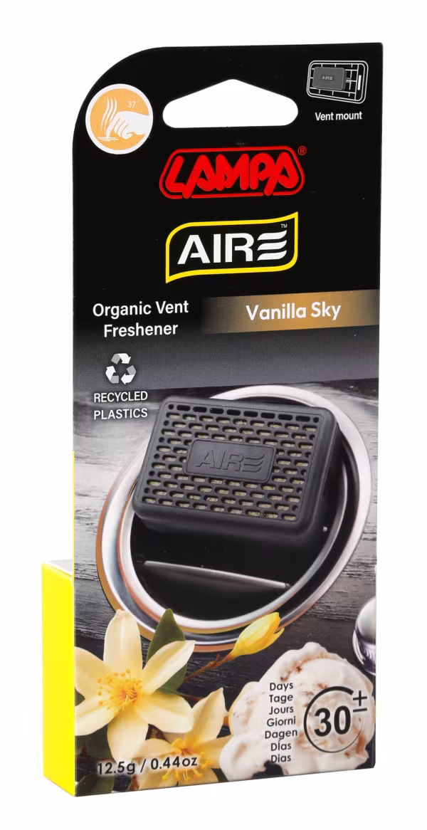 Lampa Aire Organic Vent Freshner, profumatore per ambienti - 12,5 g - Vanilla Sky