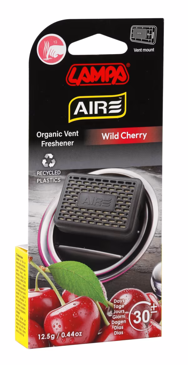 Lampa Aire Organic Vent Freshner, profumatore per ambienti - 12,5 g - Wild Cherry