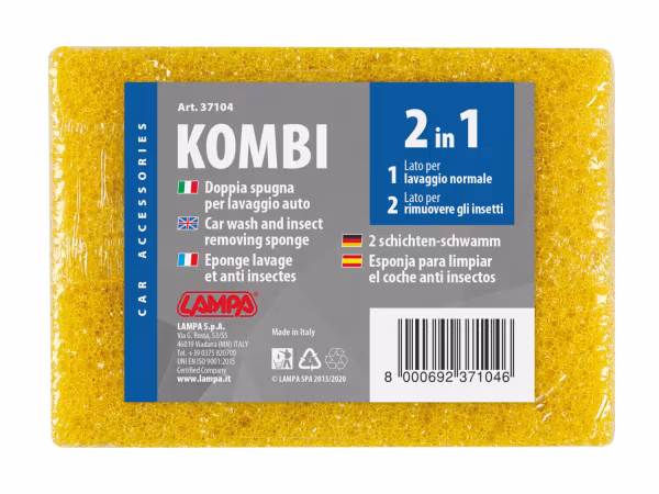 Lampa Kombi, doppia spugna