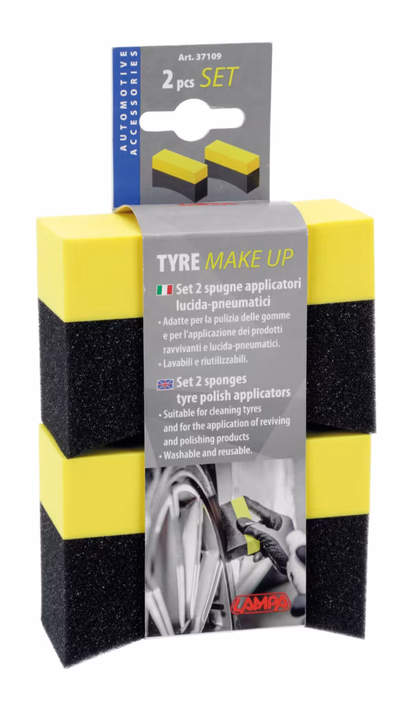 Lampa Tyre Make-Up, set 2 spugne applicatori lucida-pneumatici