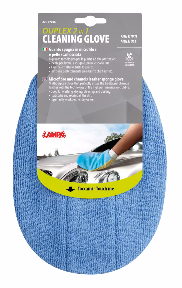 Lampa Duplex 2 in 1, guanto-spugna