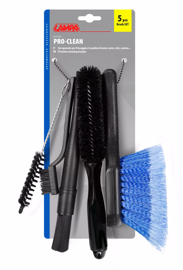 Lampa Pro-Clean, set 5 spazzole multiuso