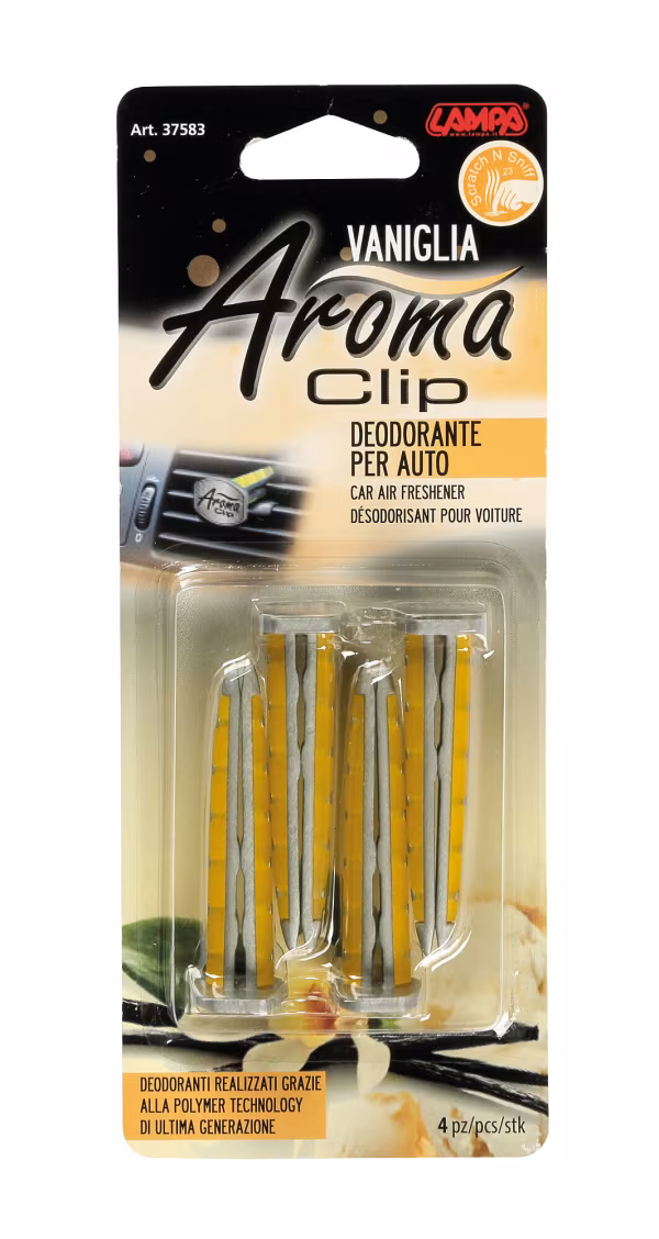 Lampa Aroma Clip, deodorante per abitacolo - Vaniglia