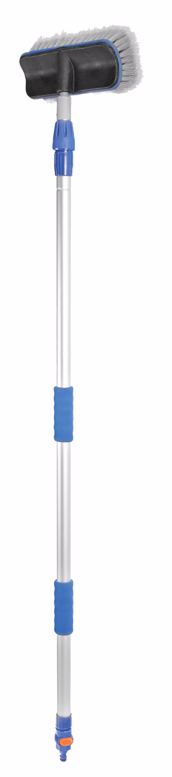 Lampa Truck-Wash, set idrospazzola con manico telescopico, innesto a vite