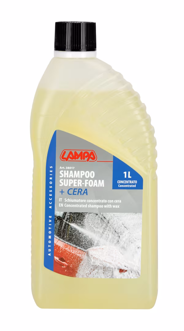 Lampa Shampoo super schiuma concentrato con cera - 1 L