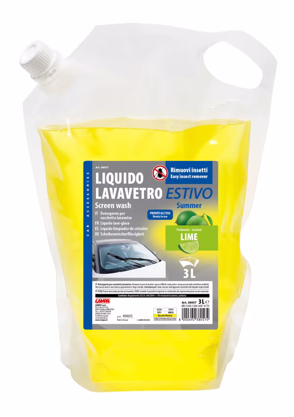 Lampa Liquido lavavetro estivo, pronto all\'uso - 3000 ml - Lime