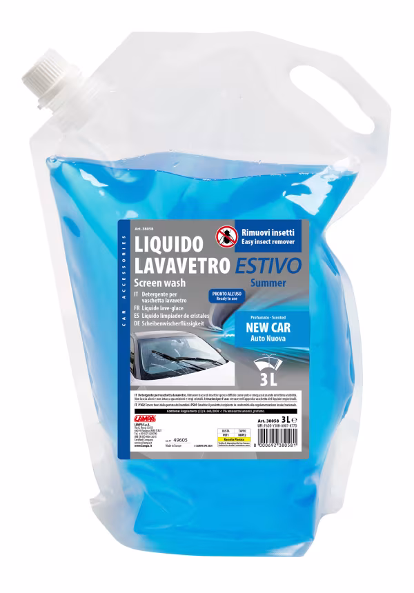 Lampa Liquido lavavetro estivo, pronto all\'uso - 3000 ml - New car