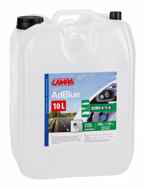 Lampa AdBlue® con travasatore e valvola di sfiato - 10 L