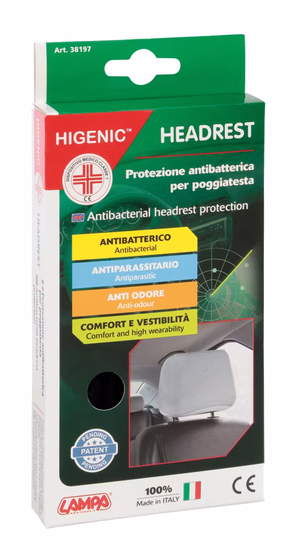 Lampa Higenic Headrest, protezione antibatterica per poggiatesta