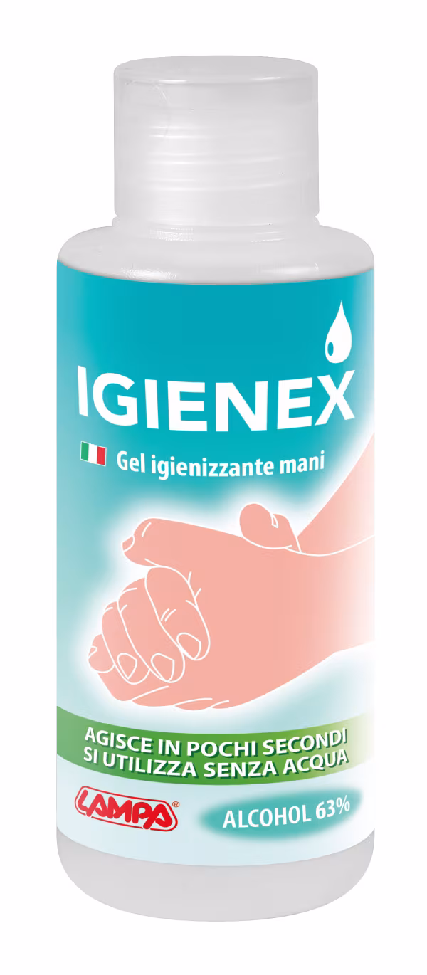 Lampa Igienex, gel igienizzante mani - 150 ml