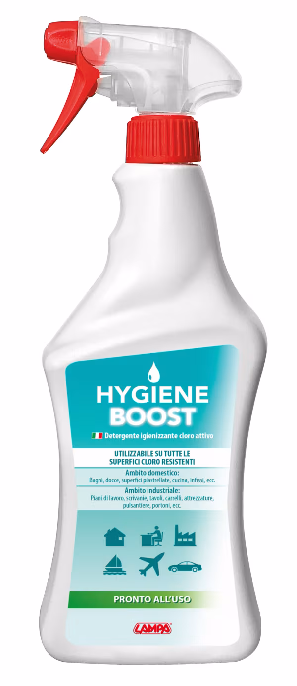 Lampa Hygiene-Boost, detergente igienizzante cloro attivo - 750 ml