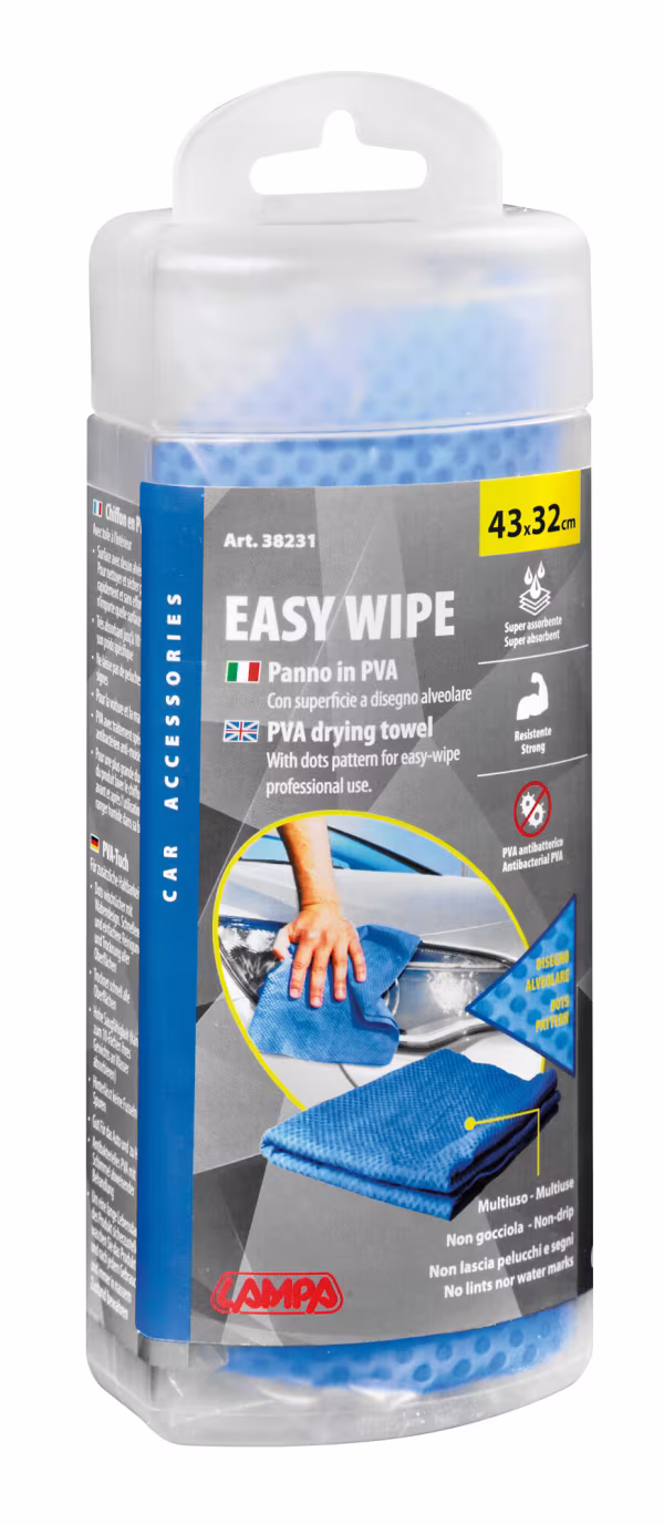 Lampa Easy Wipe, panno scamosciato sintetico