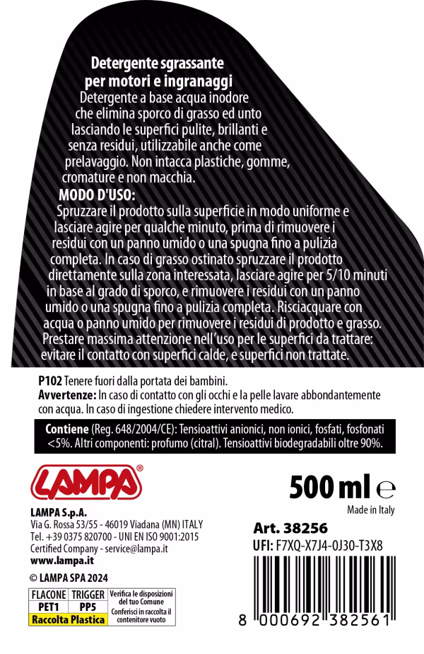 Gran Pree Gran Pree, sgrassatore motore - 500 ml