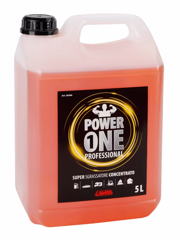 Lampa Power One Professional, super sgrassatore concentrato - 5 L