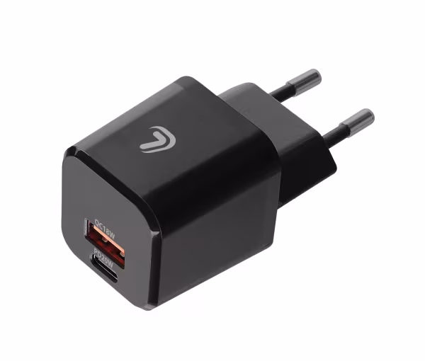 Lampa Home Power Pro, caricabatteria da rete con 2 porte USB - PD / QC 3.0 - 20W - 100/230V