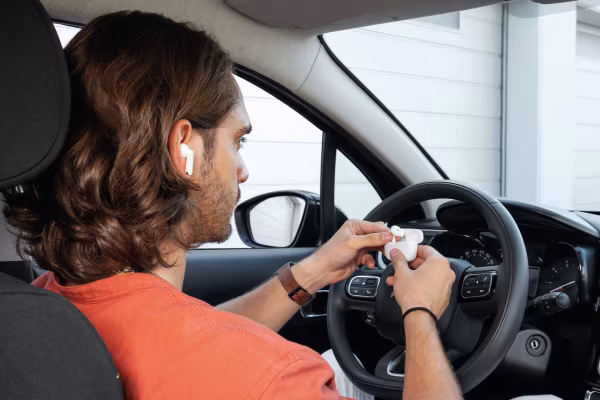 Lampa Sion 5.0, auricolari Bluetooth stereo senza fili con custodia di ricarica