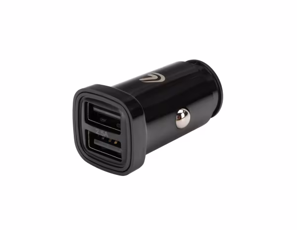 Lampa Plug-in Update, caricabatteria 2 porte Usb - Fast Charge - 2400 mA - 12/24V