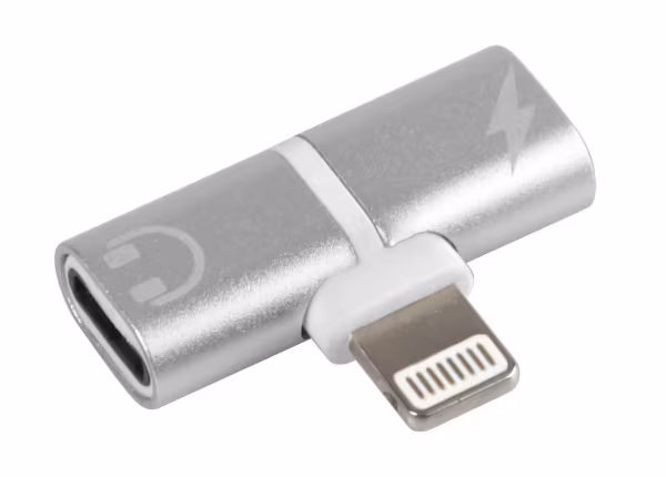 Lampa Splitter, adattatore per collegare cavo ricarica e auricolari